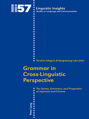 cover image of Grammar in Cross-Linguistic Perspective
